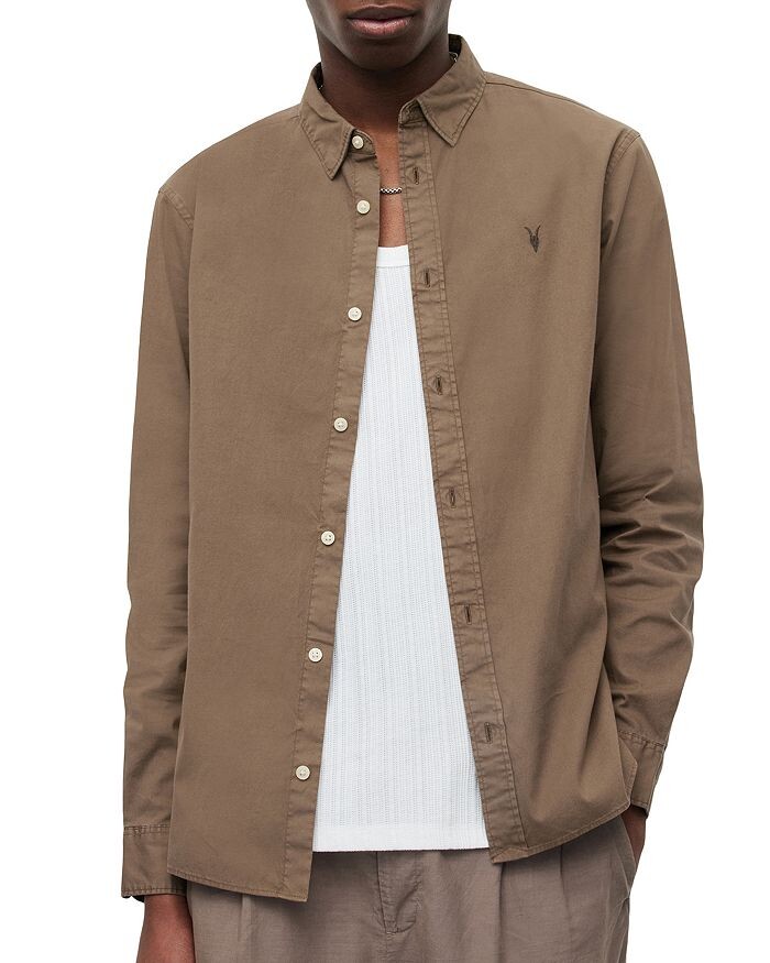 

Рубашка узкого кроя Хоторн ALLSAINTS