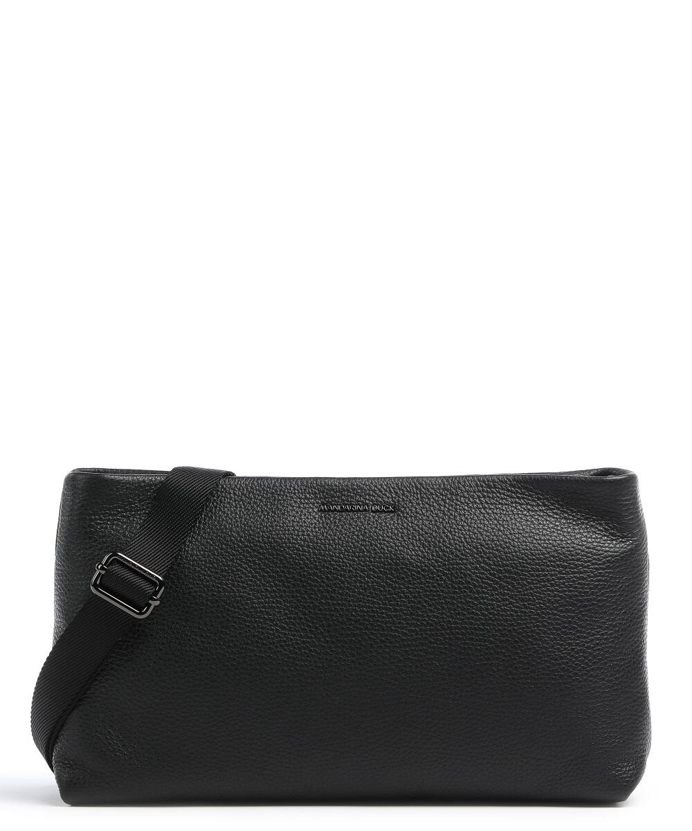 

Сумка через плечо Mellow Leather из зерненой телячьей кожи. Mandarina Duck, черный