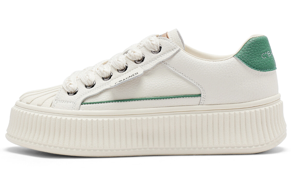 

Кроссовки C°BANNER Skateboarding Shoes Women's Low-top, зеленый