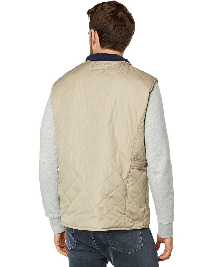 Утепленный жилет U.S. POLO ASSN. Quilted Vest, цвет Thomston Khaki утепленный жилет u s polo assn cropped puffer vest цвет pastel lilac