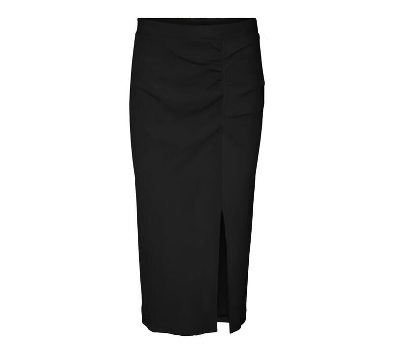 

Юбка миди изогнутой формы Vero Moda Curve, черный