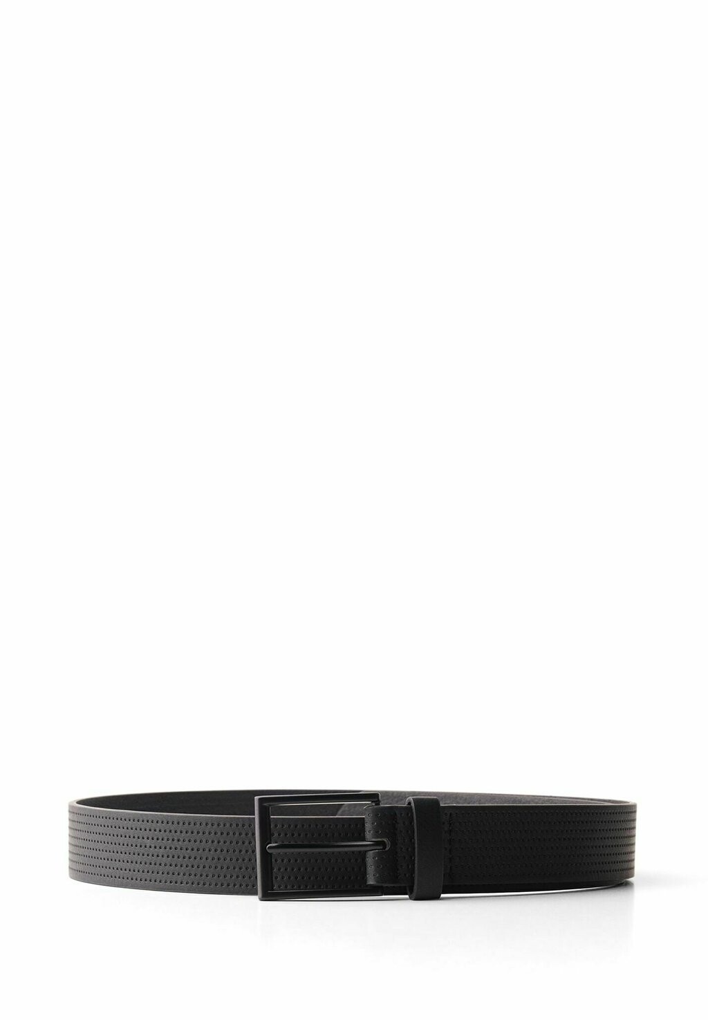 

Ремень PERFORATED Bershka, цвет black
