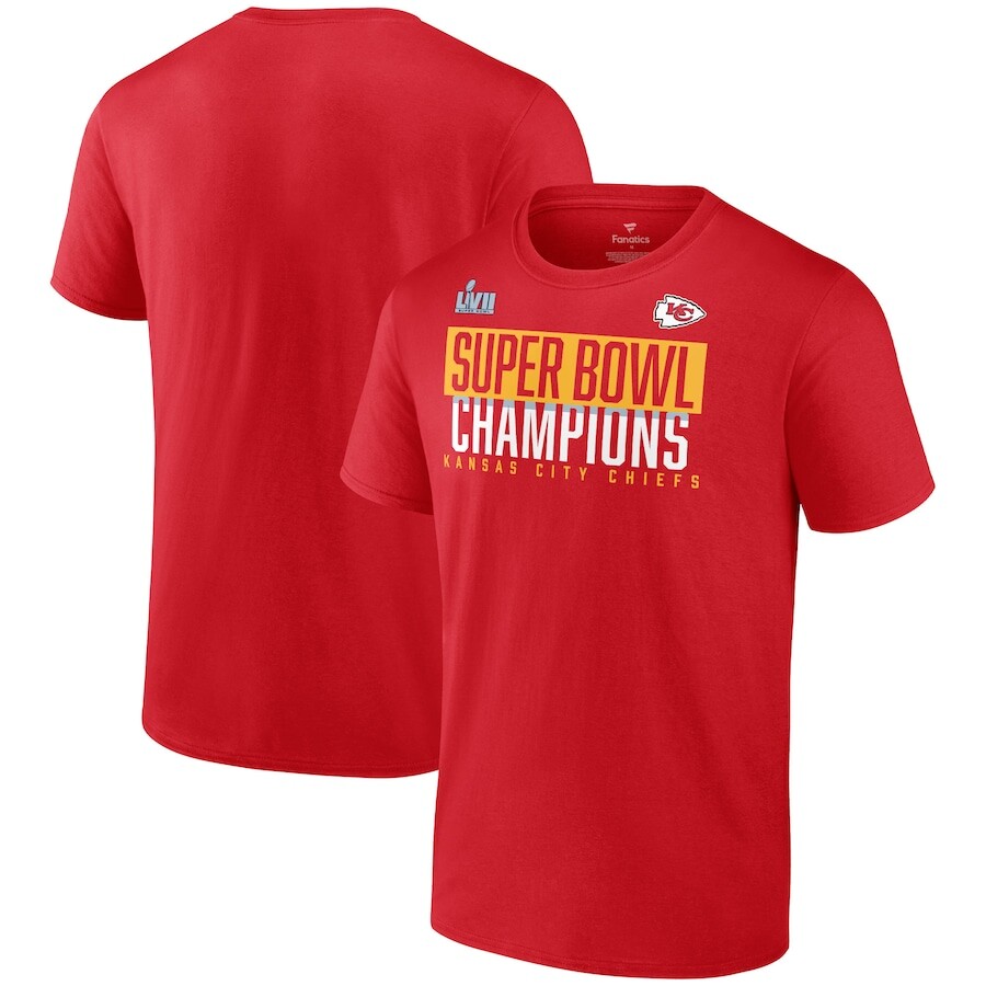 

Футболка с коротким рукавом Fanatics Branded Kansas City Chiefs, красный