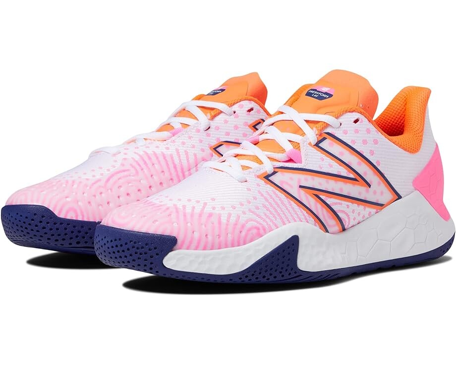 

Кроссовки New Balance Fresh Foam X Lav V2, цвет White/Vibrant Pink