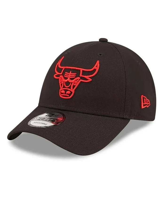 

Неоновая кепка Chicago Bulls 9forty New Era, черный