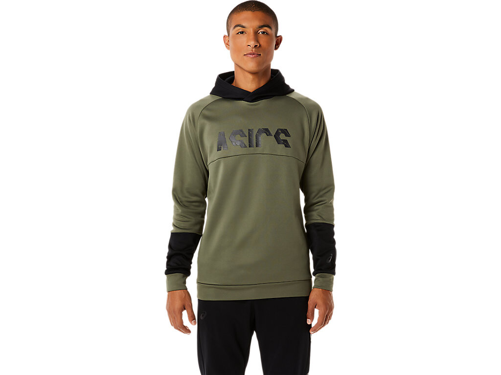 

Худи Asics CA FLEECE HOODE, зеленый