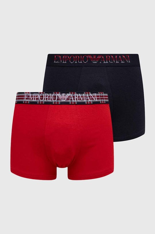 Боксеры , 2 пары Emporio Armani Underwear, мультиколор