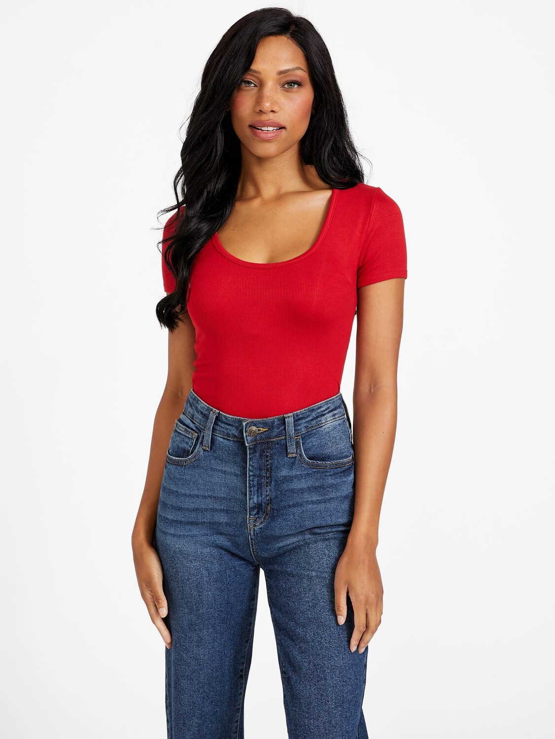 

Футболка Эко Дара Guess Factory, цвет Rugby Red