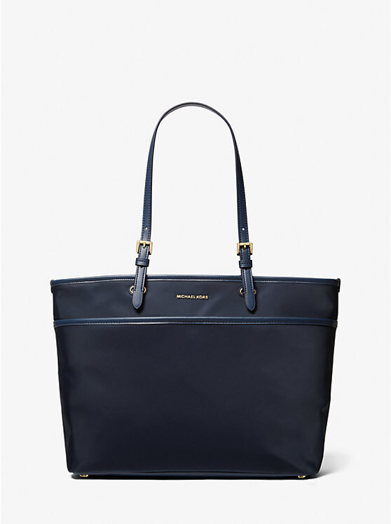 

Большая нейлоновая сумка-тоут Winston с карманом Michael Kors, синий