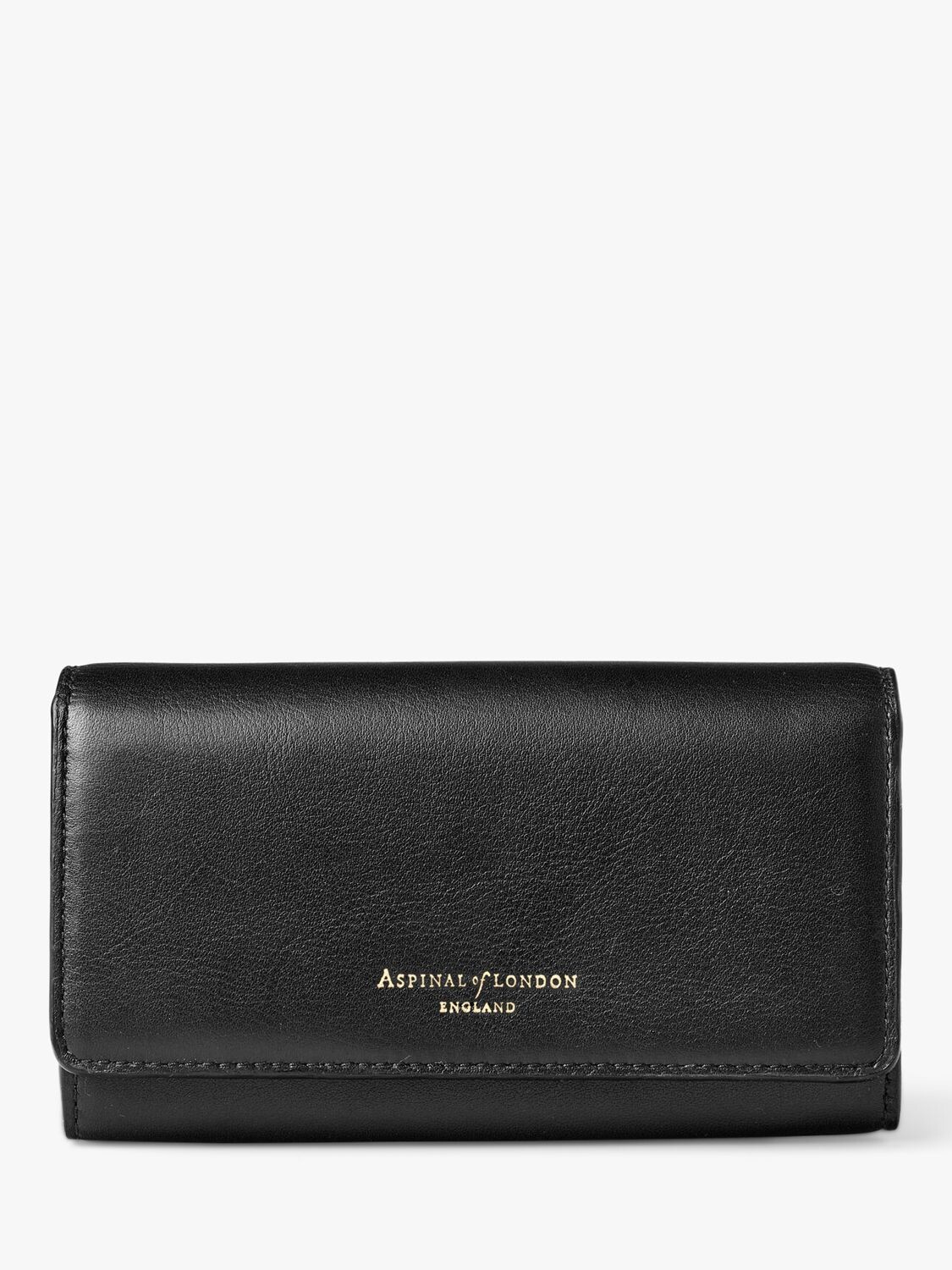 

Кошелек London из гладкой кожи Aspinal of London, черный