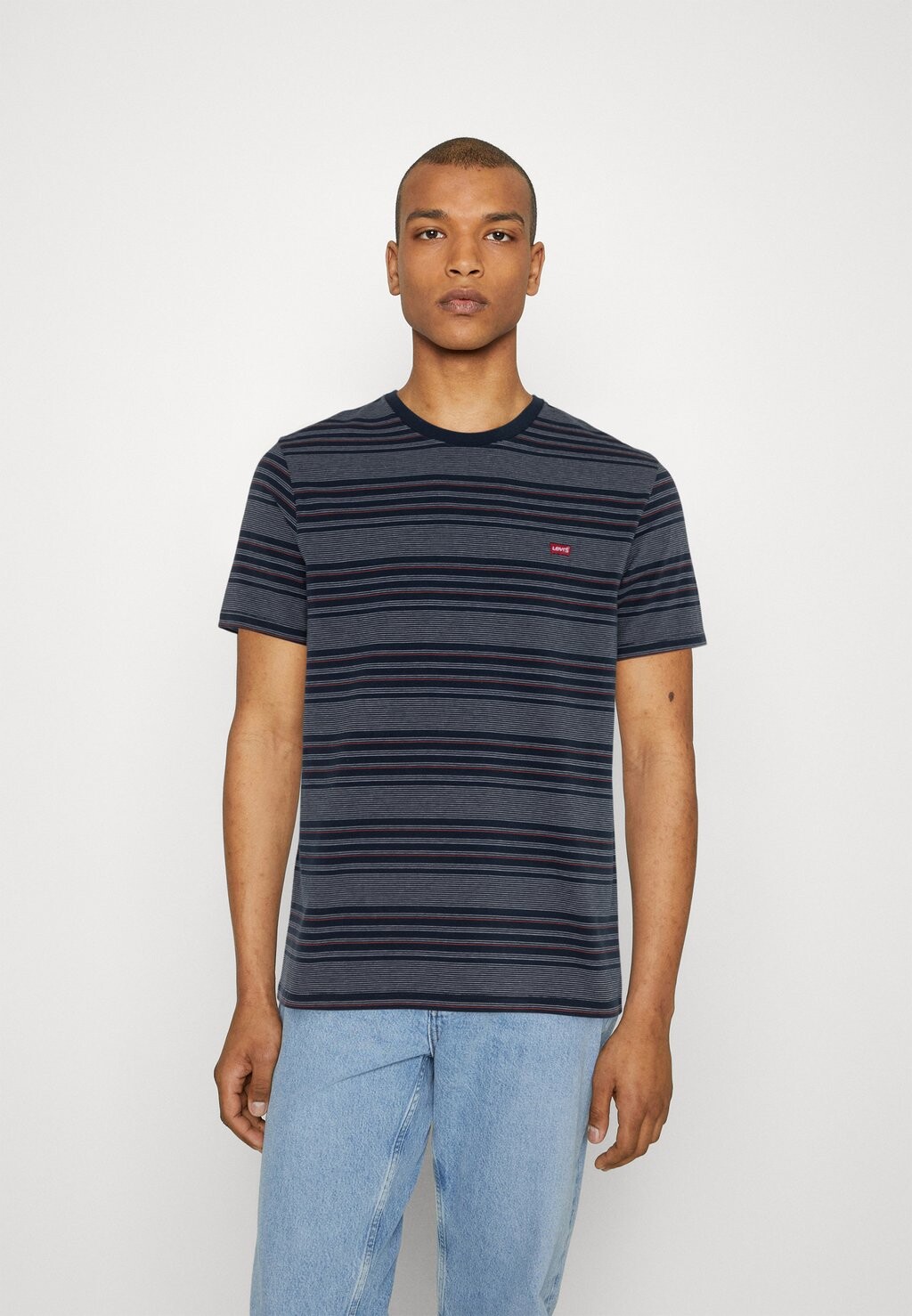 

Футболка с принтом Original Tee Levi's, цвет dark blue