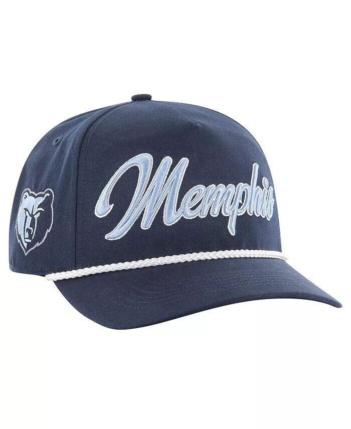 

Мужская темно-синяя регулируемая шляпа с логотипом Memphis Grizzlies '47 Brand, синий