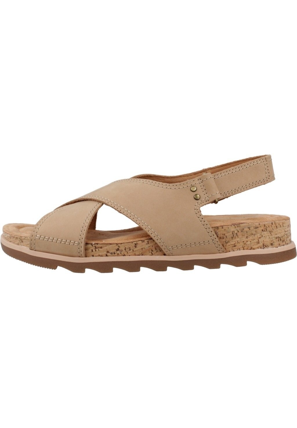 

Сандалии YACHT CROSS CLAIR Clarks, светло-коричневый