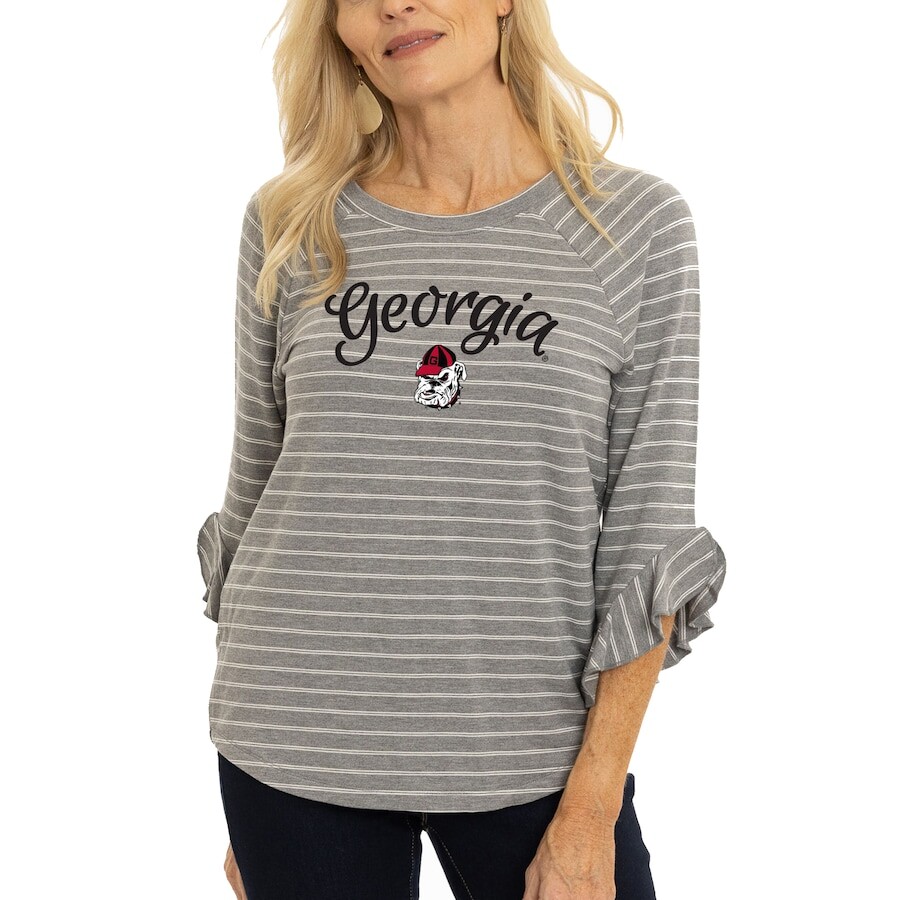 

Футболка с длинным рукавом Flying Colors Apparel Georgia Bulldogs, серый