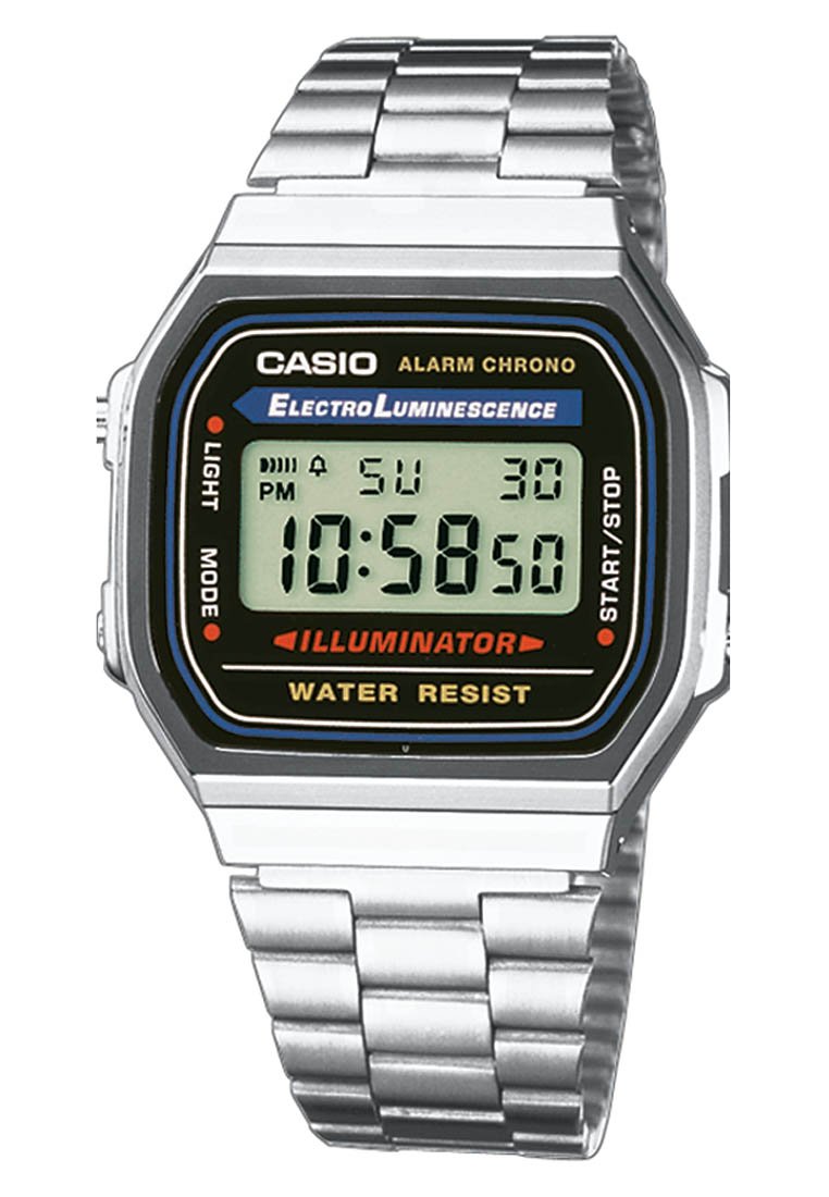 Цифровые часы Casio, цвет silber