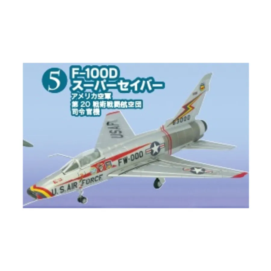 

F-100D Супер Сабля, Aviation Fan Select Collection (1:144 Scale)