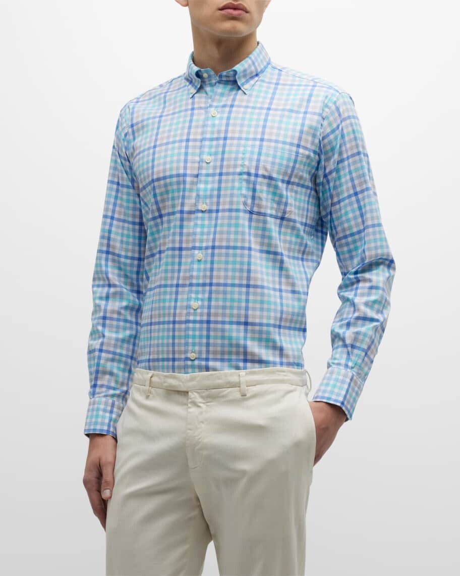 

Мужская спортивная рубашка Walker из эластичного хлопка Peter Millar