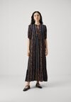 

Платье макси YASBELLA 2/4 LONG DRESS FEST YAS, темно-синий