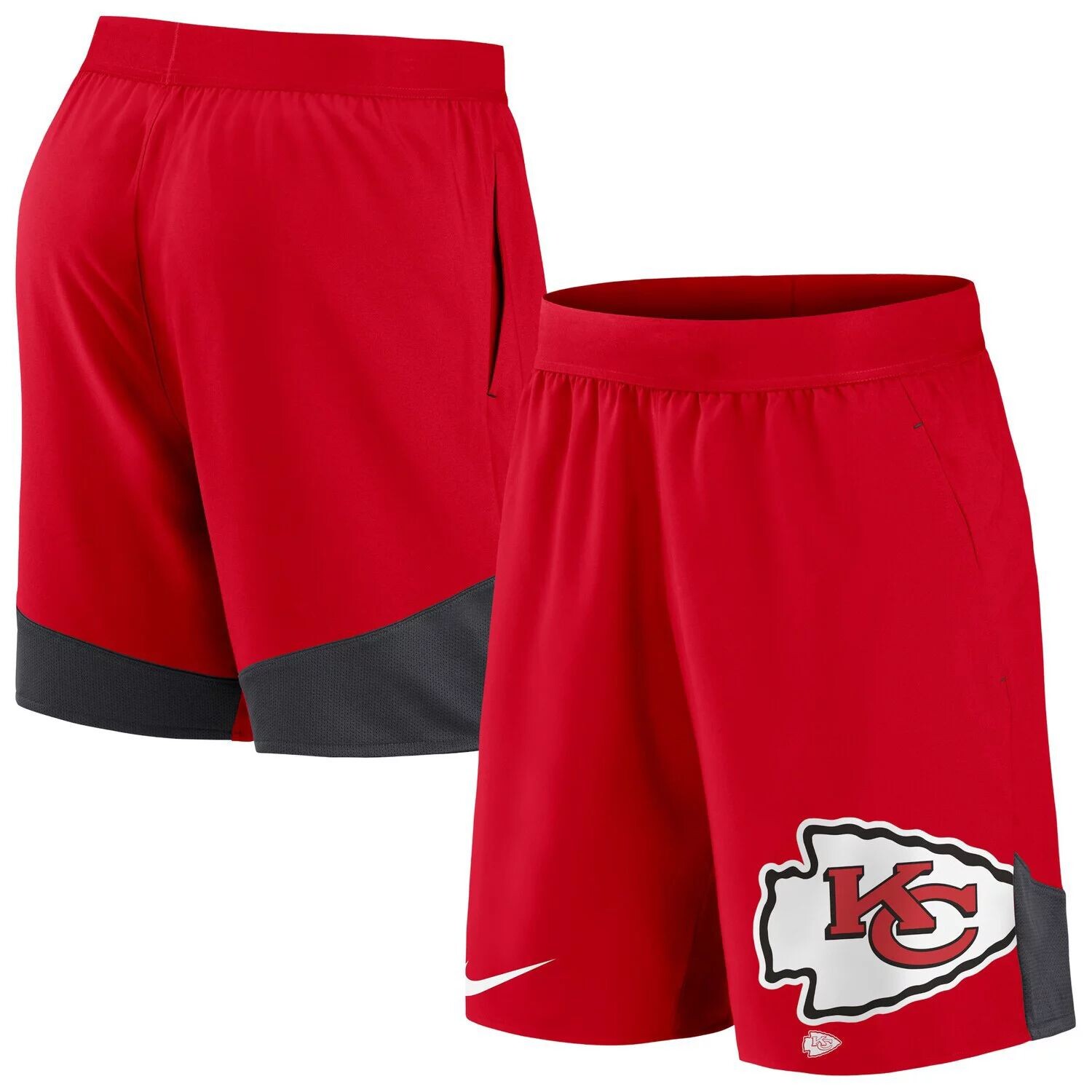 

Мужские красные эластичные шорты Kansas City Chiefs Performance Nike