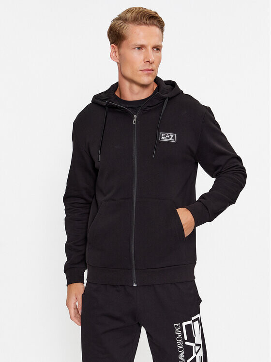 

Толстовка обычного кроя Ea7 Emporio Armani, черный