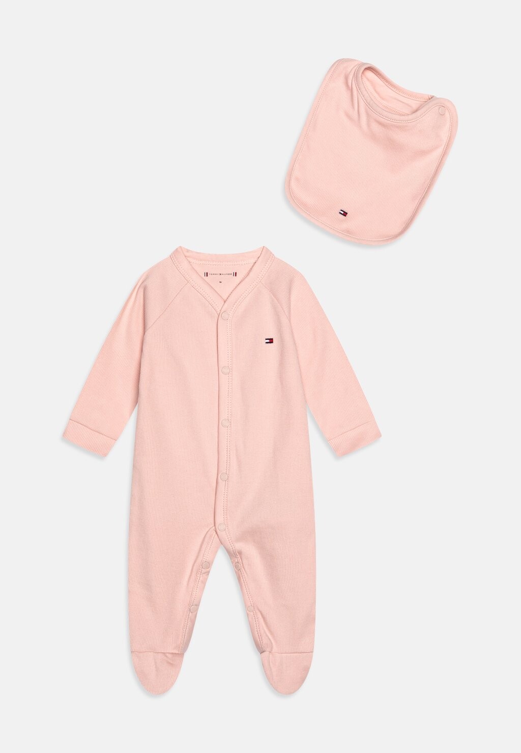 

Подарок на рождение BABY SLEEPSUIT GIFTBOX UNISEX Tommy Hilfiger, цвет rose