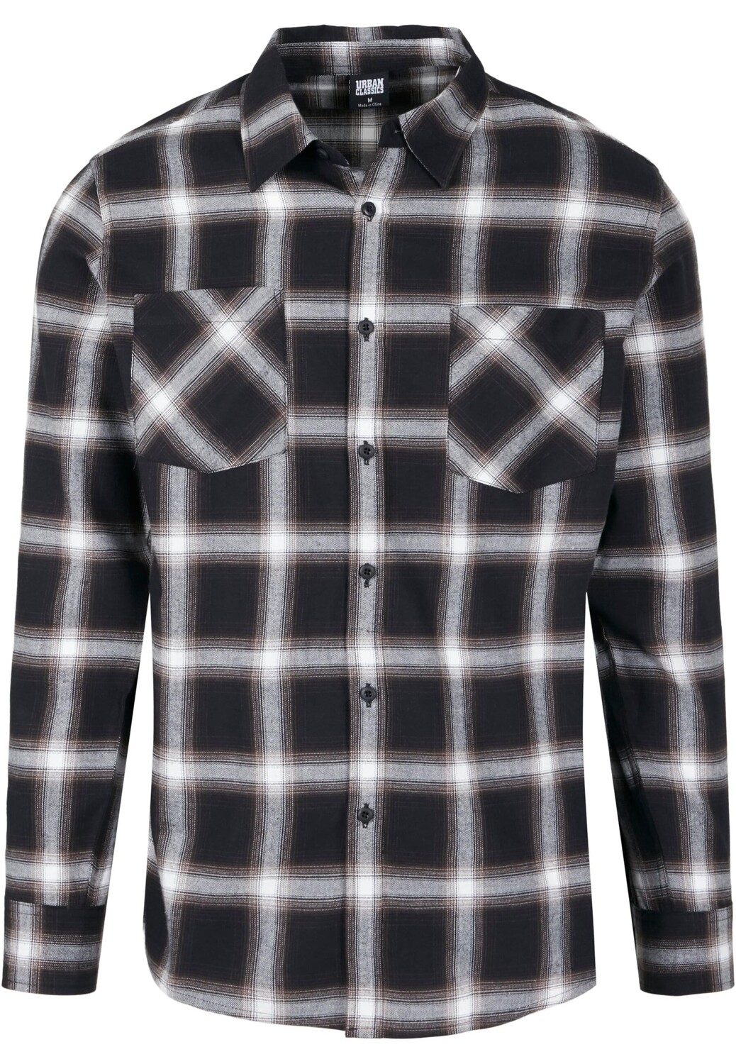 

Футболка Urban Classics Flanell Hemden, черный