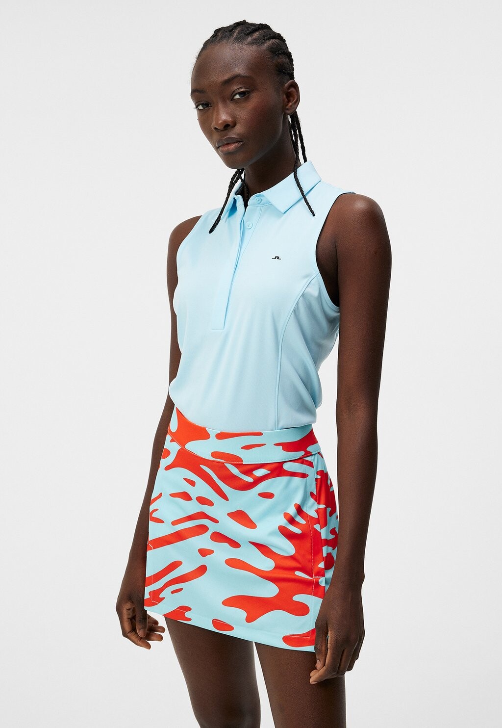 

Рубашка-поло DENA SLEEVELESS J.LINDEBERG Sports, цвет atomizer