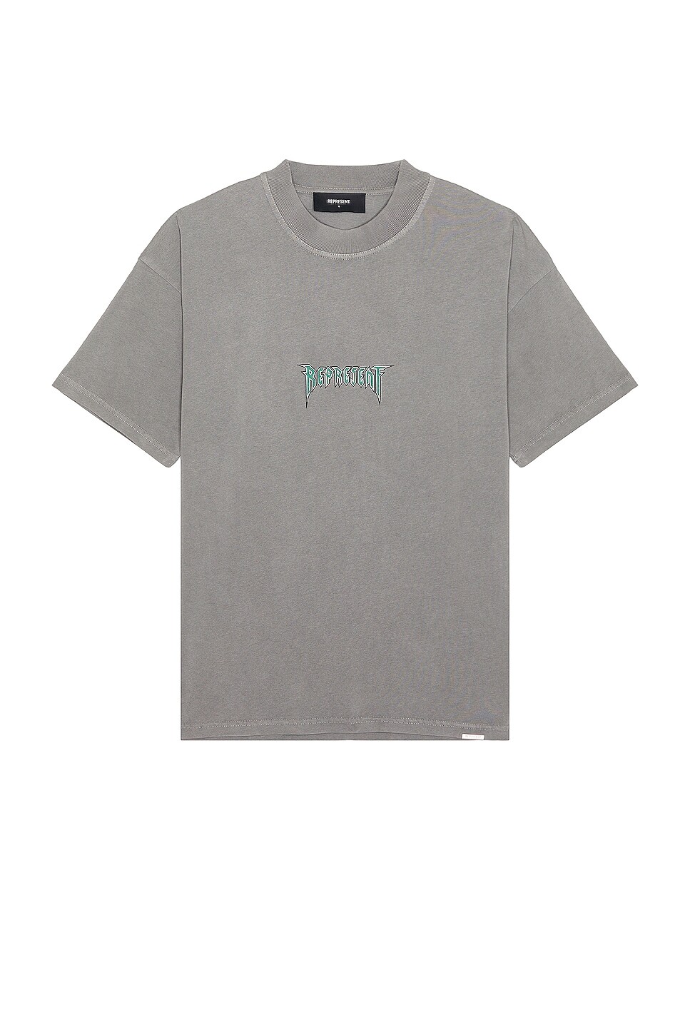 

Футболка REPRESENT Rock Logo T-shirt, цвет Ultimate Grey