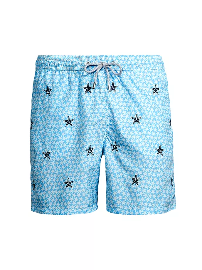 

Шорты для плавания Little Seastar с подсветкой Mc2 Saint Barth, синий