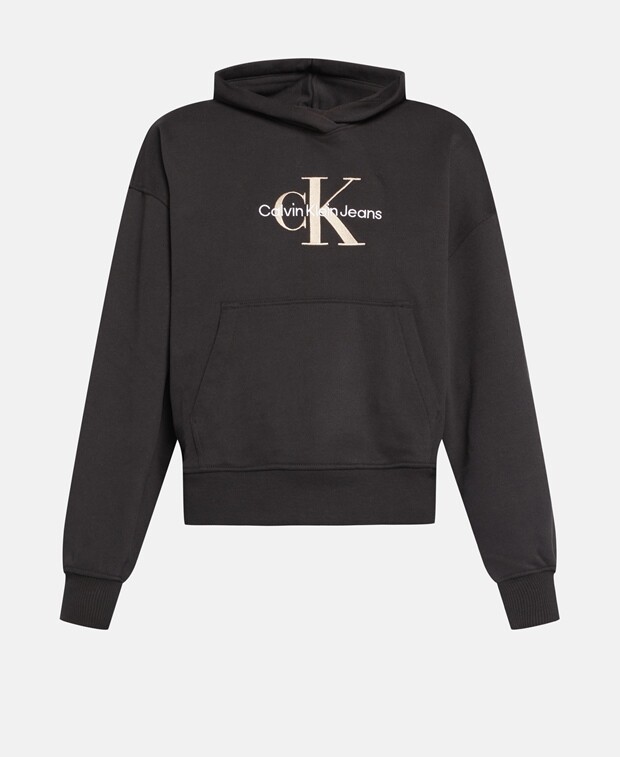 

Толстовка с капюшоном Calvin Klein, икра черная