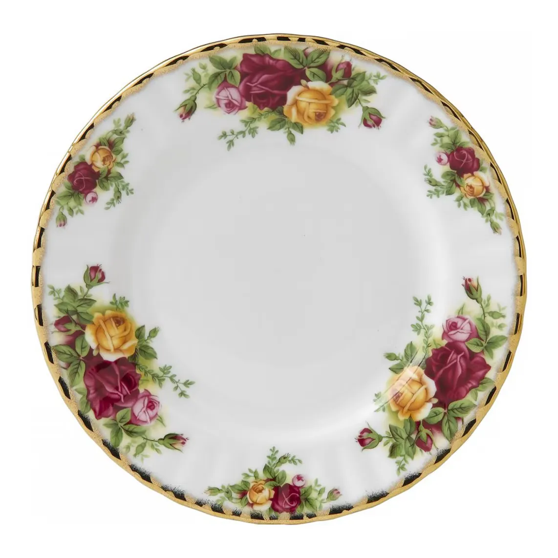 

Десертная тарелка Old Country Roses Royal Albert, разноцветный