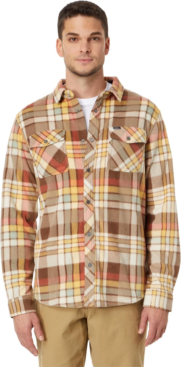 

Рубашка Glacier Plaid Superfleece O'Neill, цвет Khaki 2