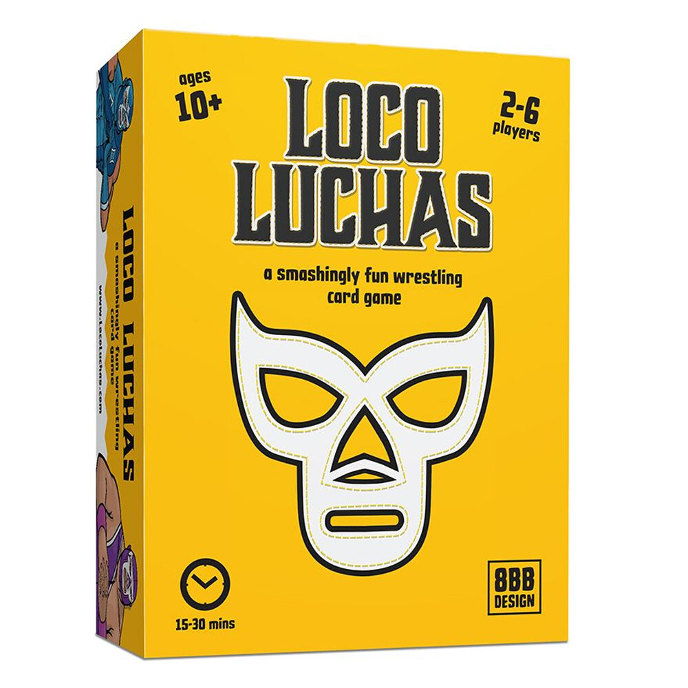 

Настольная игра 8-Bit Brush Design Inc. Loco Luchas
