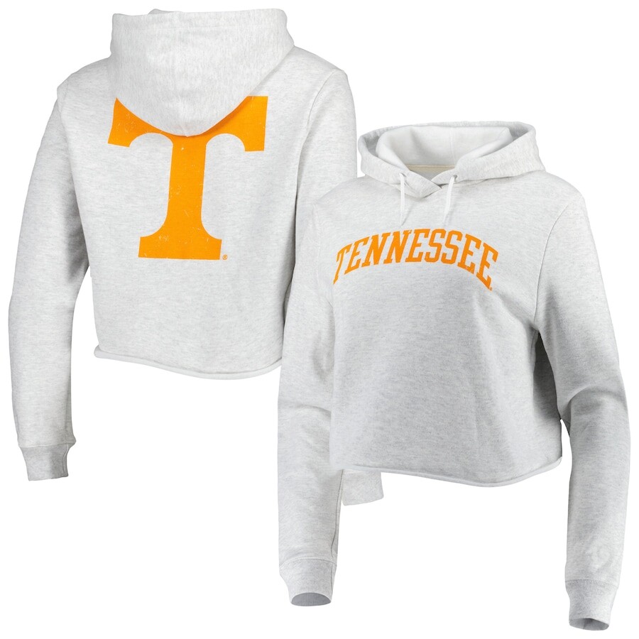 

Пуловер с капюшоном League Collegiate Wear Tennessee Volunteers, пепельный