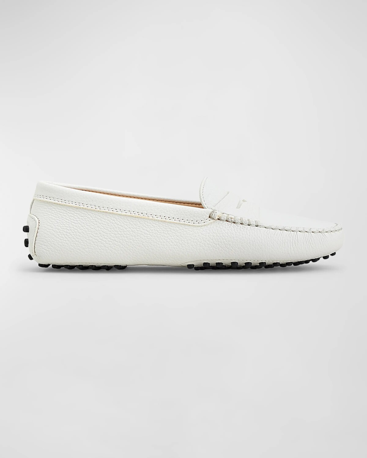 

Мокасины Gommini с отделкой в ​​виде пенни спереди Tod's, цвет White