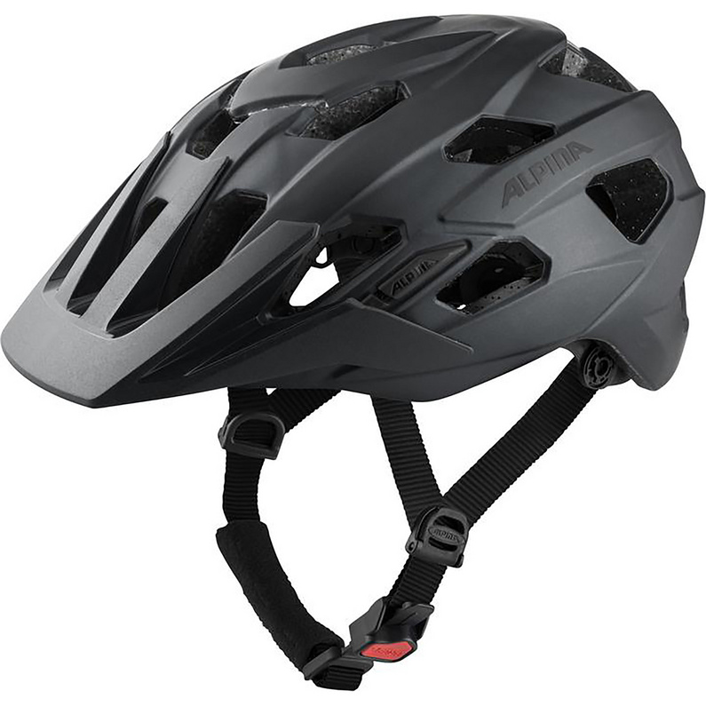 Велосипедный шлем Plose MIPS Alpina, черный велошлем alpina plose mips turqouise matt см 52 57