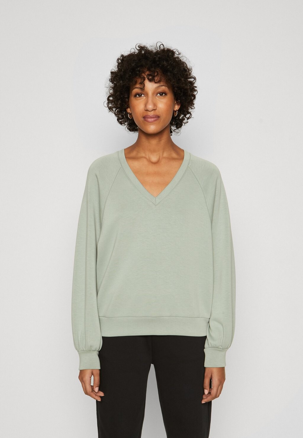 

Толстовка IMA RAGLAN MSCH Copenhagen, цвет green milieu