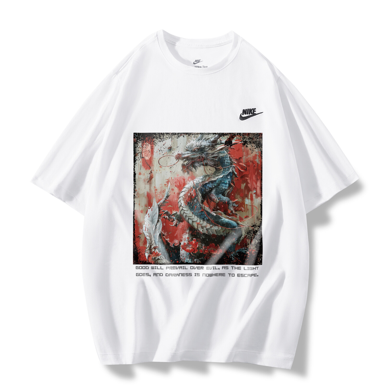 

Футболка унисекс белая Nike, белый