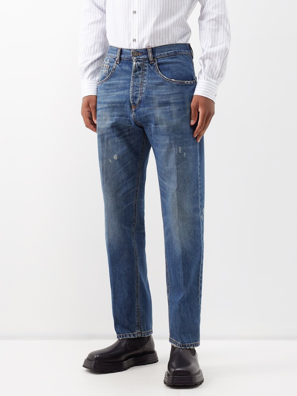 

Узкие джинсы Lardini, синий
