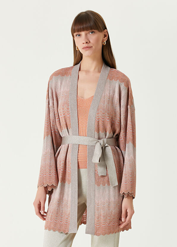 

Кардиган вязки зигзагообразным узором Missoni, мультиколор