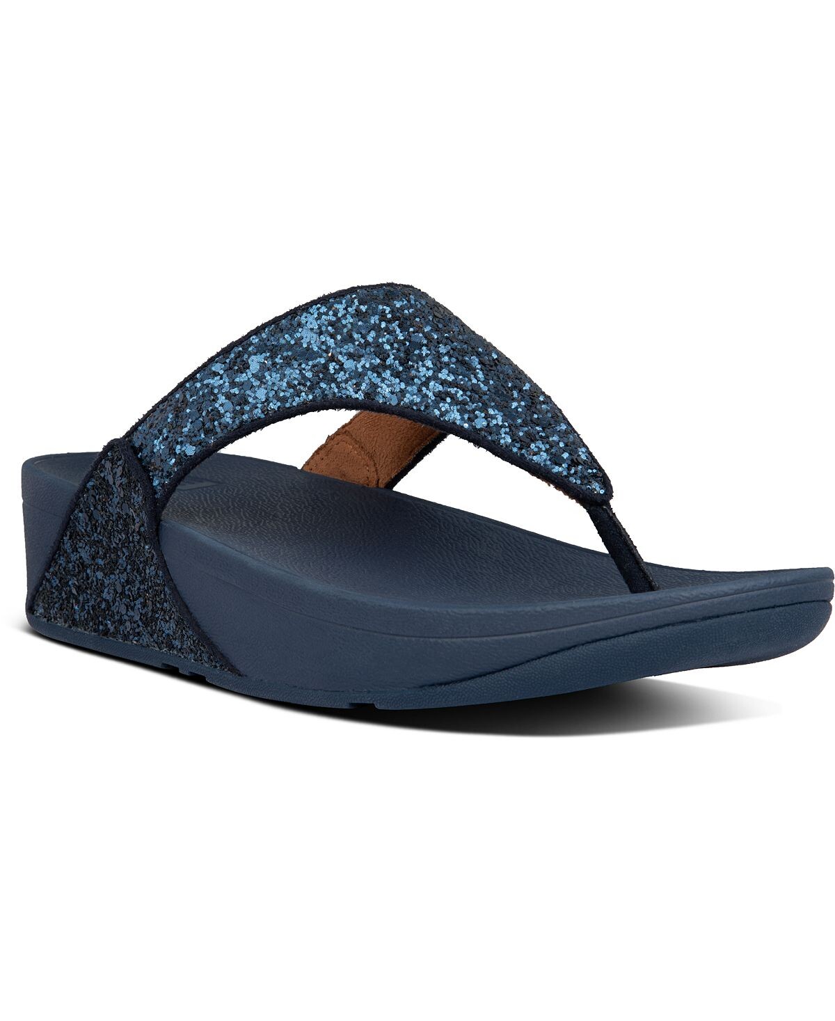 

Женские сандалии Lulu с блестками и ремешками на носках FitFlop