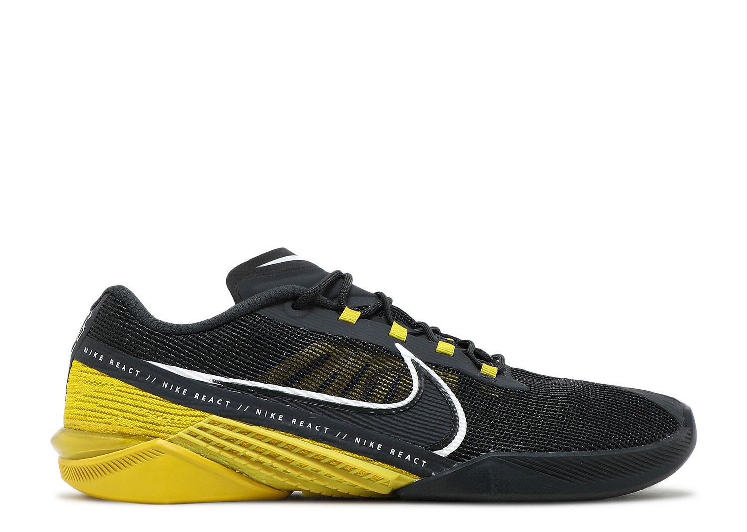 Кроссовки Nike React Metcon Turbo 'Dark Smoke Grey Bright Citron', серый кроссовки metcon 9 dark smoke grey серый