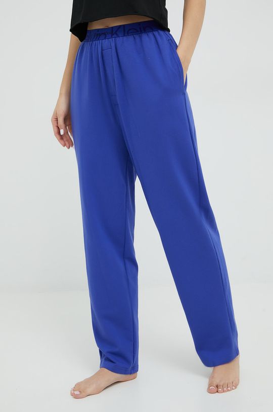 Пижамные штаны Calvin Klein Underwear, темно-синий трусы бикини женские calvin klein underwear цвет оливковый qf4975e tby размер s 42