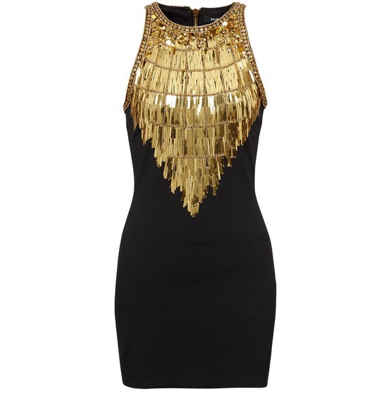 

Платье Grain de Poudre с вышивкой Balmain