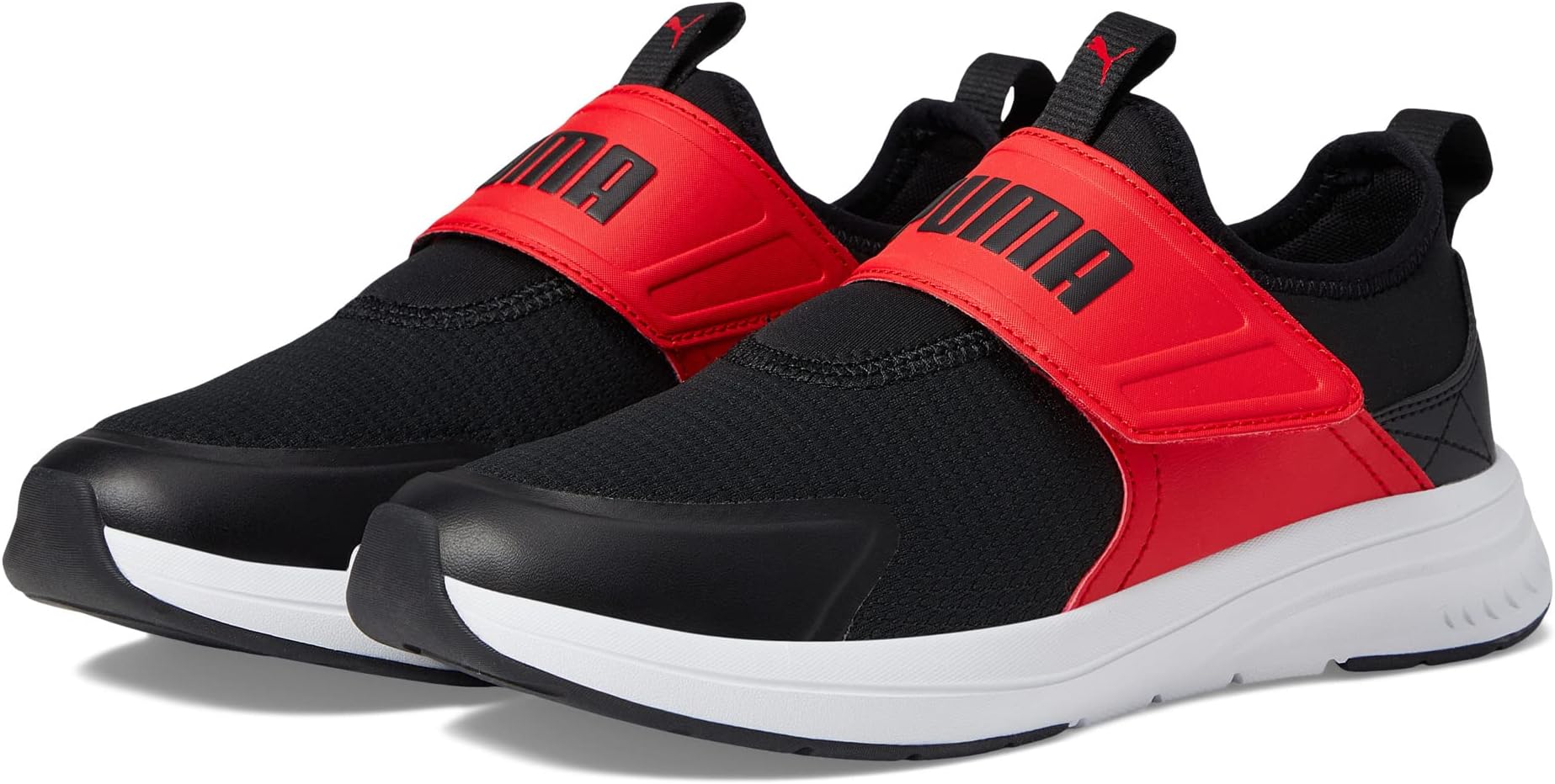 

Кроссовки Evolve Slip-On PUMA, цвет Black/For All Time Red/White