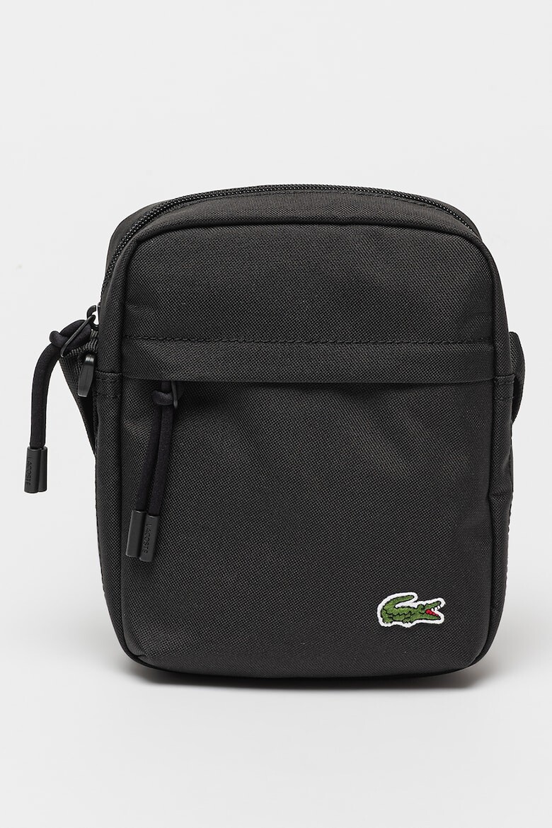 

Сумка через плечо с логотипом Lacoste, черный