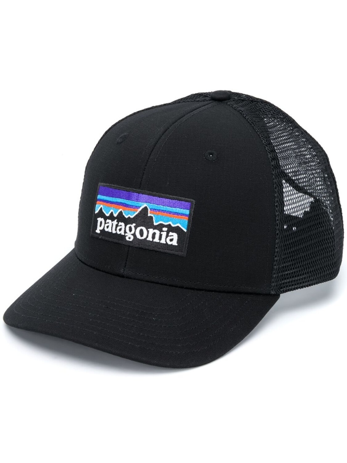 

Patagonia кепка P-6 с логотипом, черный