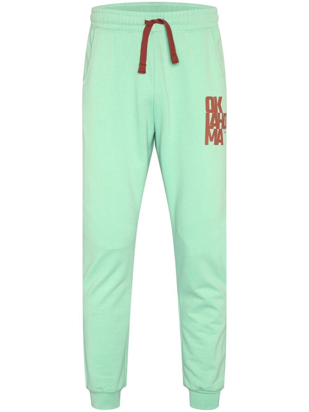 

Обычные брюки Oklahoma Jeans mit Oklahoma Label Print, синий