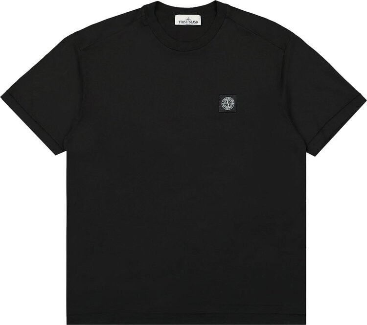 

Футболка Stone Island Compass Patch Logo 'Black', черный