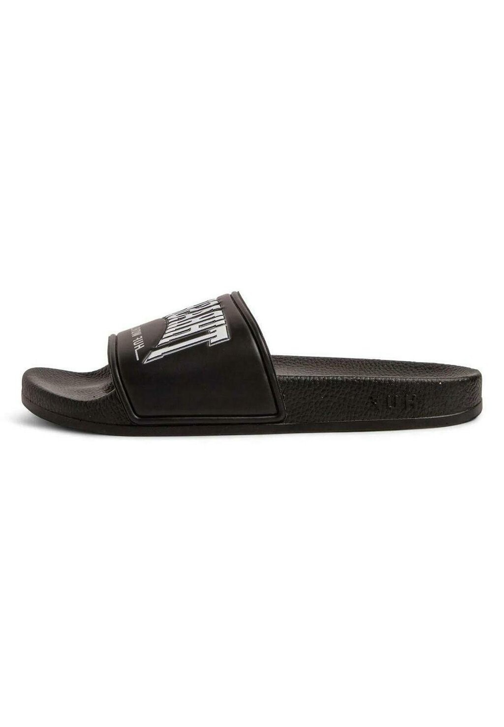 

Шлепанцы HUF X THRASHER SLIDES , цвет black
